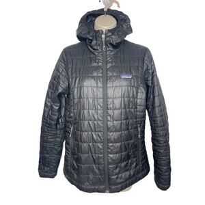 Patagonia Dark Quilted Puffer Jacket